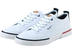 Zapatillas PEPE JEANS FOOTWEAR Kenton Smarts Algodón Hombre (40 - Blanco)