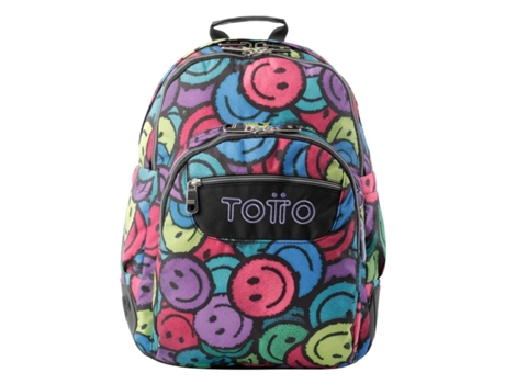 Mochila escolar TOTTO de 8 a 12 años Rayol 6Jr