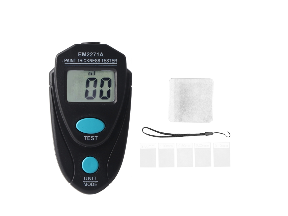 Comprobador de espesor digital para medición de espesor de pintura automotriz EM2271a
