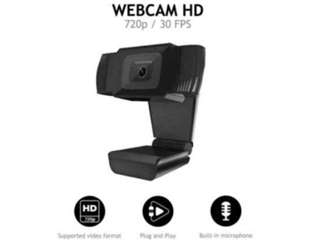 Webcam Nilox Nxwc02 Hd 720P Negro