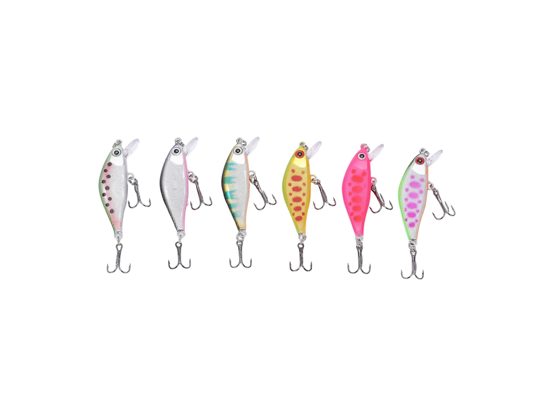 Señuelo Artificial Luya Bait Minnow, 4,3 G, 5 Cm, Con Procesamiento De Pintura Multicapa Para Pesca.