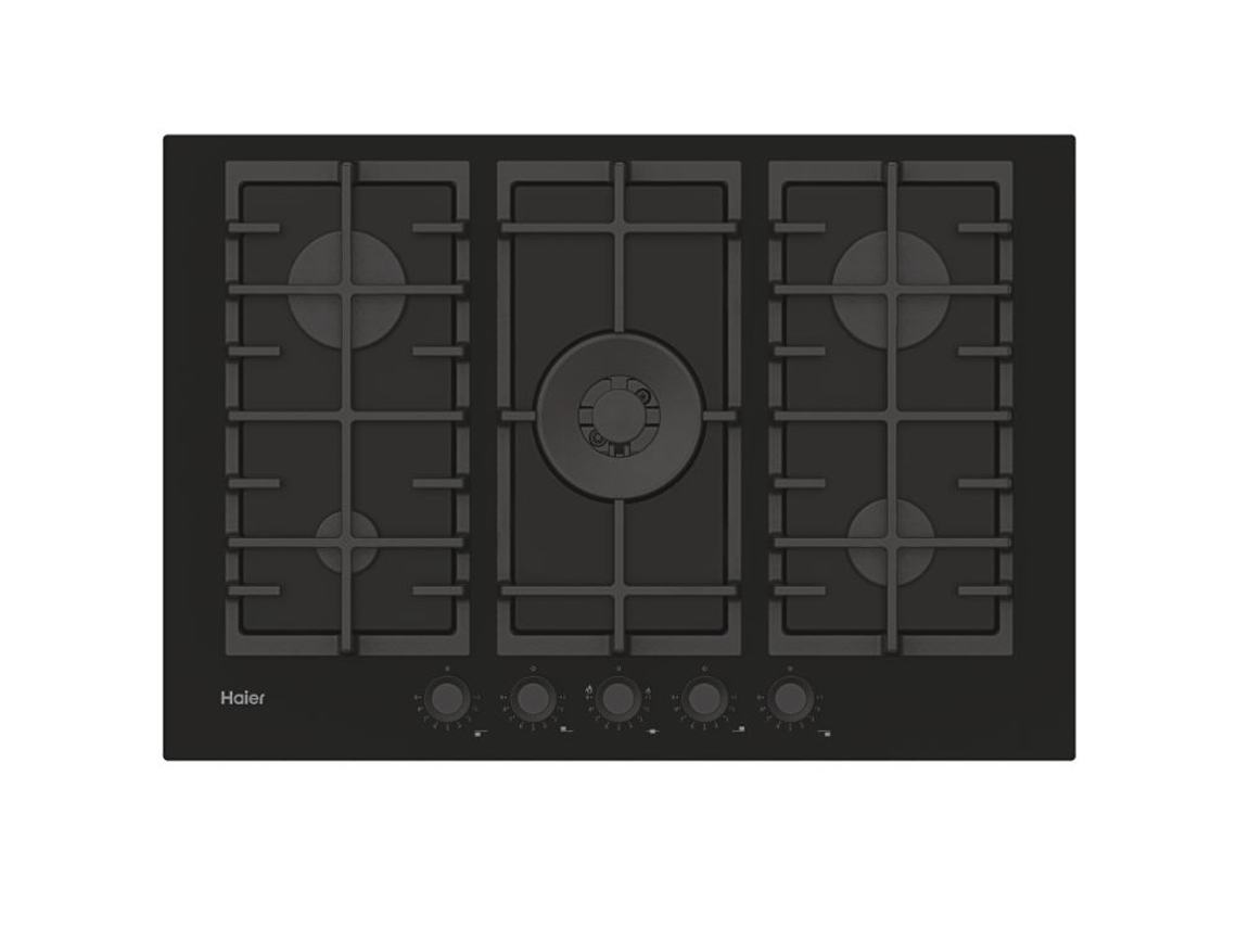 Series 2 HAVG75S2BPB Preto Embutido 74.5 cm Gás 5 zona(s) HAIER