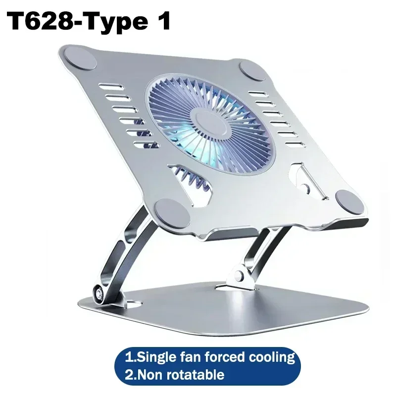 Soporte Para Portátil Con Almohadilla De Ventilador De Enfriamiento, Base De Enfriamiento Para Portátil