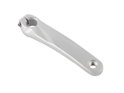 Brazo De Biela Izquierdo De Aleación De Aluminio Para Desviador De Bicicleta 590 610 Slx Xt Xtr (plata)
