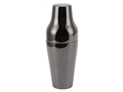 Coctelera De Acero Inoxidable 304 Estilo Francés, 2 Secciones, Para Bar, Hogar, Camping, Picnic, Negro Brillante.