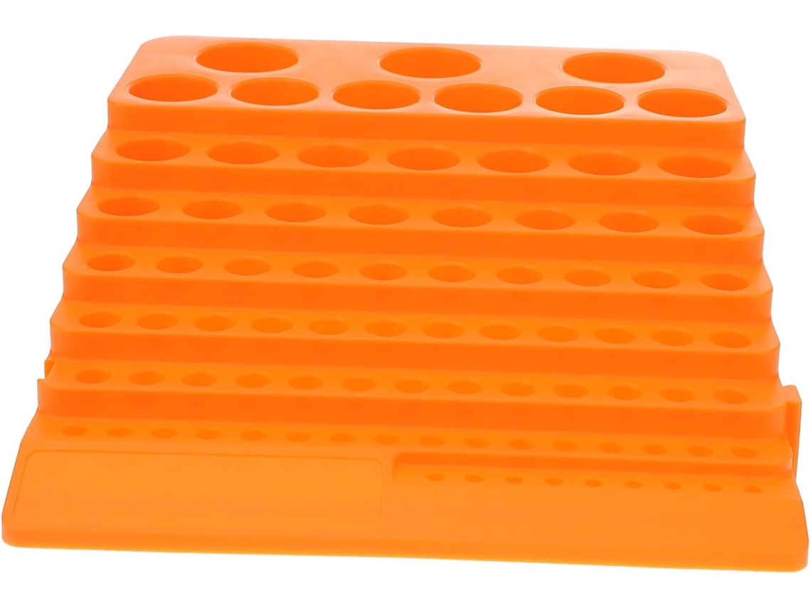 Organizador de brocas con orificios, duradero. Slowmoose