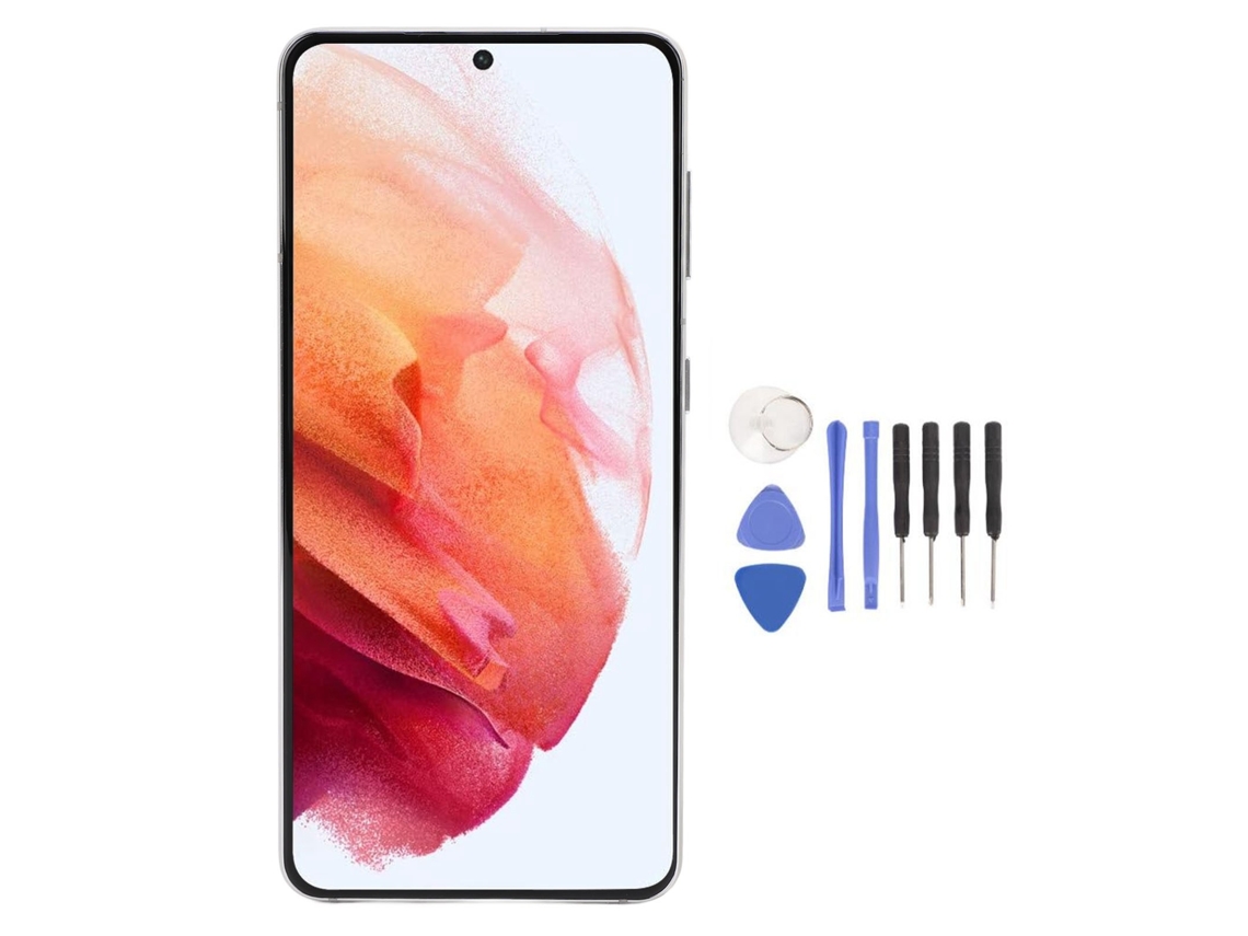 Samsung Galaxy S21 5g Ensamblaje De Pantalla Oled Lcd Con Herramientas De Reparación Plata