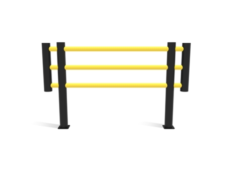 DANCOP Safety barrier Foxtrot fixed unit 2 m