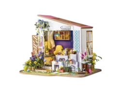 Pasillo De Los Lirios. Kit De Maqueta De Casa De Muñecas De Madera, 23,3 X 27,1 X 22 Cm.