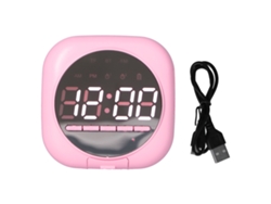 Reloj Bluetooth (alarma dual, altavoz de graves)