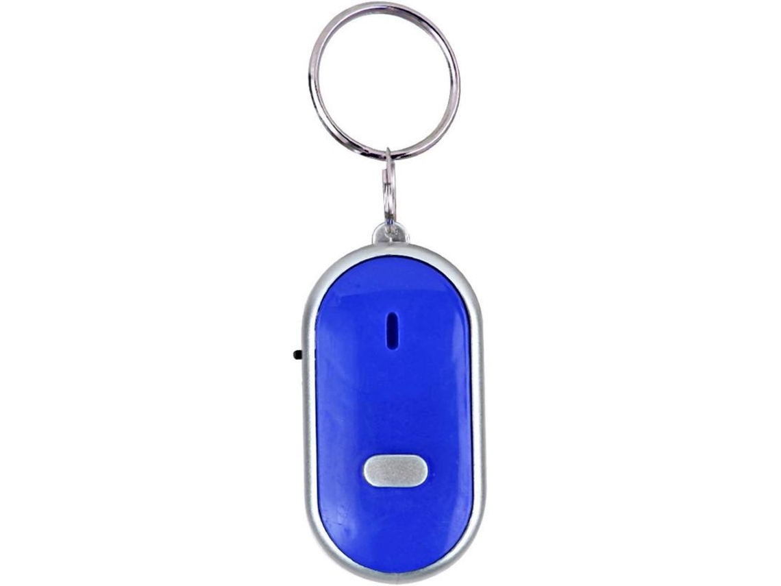 Llavero Con Silbato, Localizador De Llaves, Dispositivo Antipérdida Con Control Por Voz Y Luz (azul)