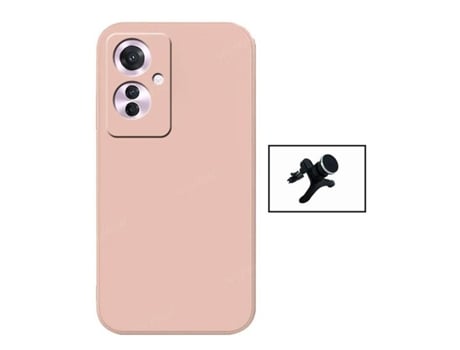 Funda Proteção Traseira para Oppo Oppo Reno11 F GIFT4ME Silicona Rosa
