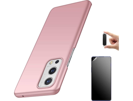 Carcasa + Protector + Soporte Samsung A22 4G Turtleshell Rosa