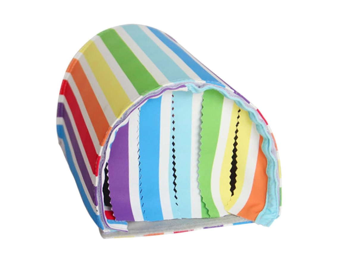 Casita tubular para pequeños animales: escondite para hámsteres, ratas, ratones y loros. Juguete masticable para jaula. Rosewell