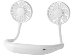 JEIIBRZUI Mini Ventilador Portátil Manos Libres para el Mástil Ventilador Deportivo Recargable USB Portátil