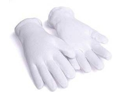 Guante CHEMITOOL SAFETY Blanco (100% Algodón)