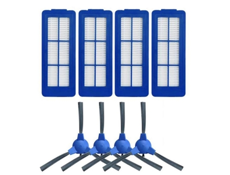 Accesorio Aspiradoras Compatibilidad universal Filtro lateral Robovac G10 Robot híbrido Pieza de robot híbrido
