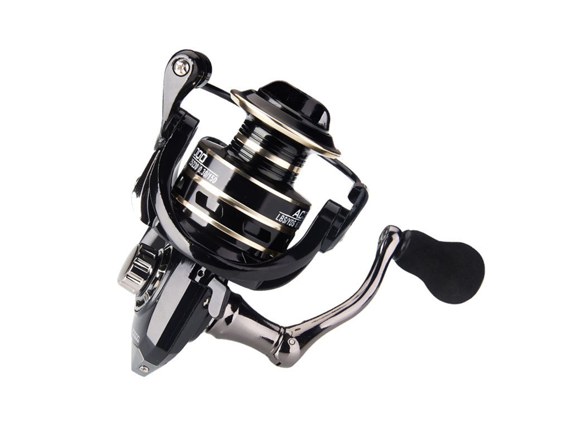 Danu26-molinete De Pesca Spinning Mini De Metal 3bb 5.2:1 Bipartido Agua Dulce Y Salada Ultraligero Para Principiantes Y Practicantes
