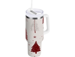Árbol Navidad Vaso Botella Taza Acero Inoxidable - Vaso Térmico Portátil