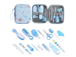 Kit De Cuidados Com O Bebê, Azul, 20 Peças, Com Proteção Eva, Portátil.