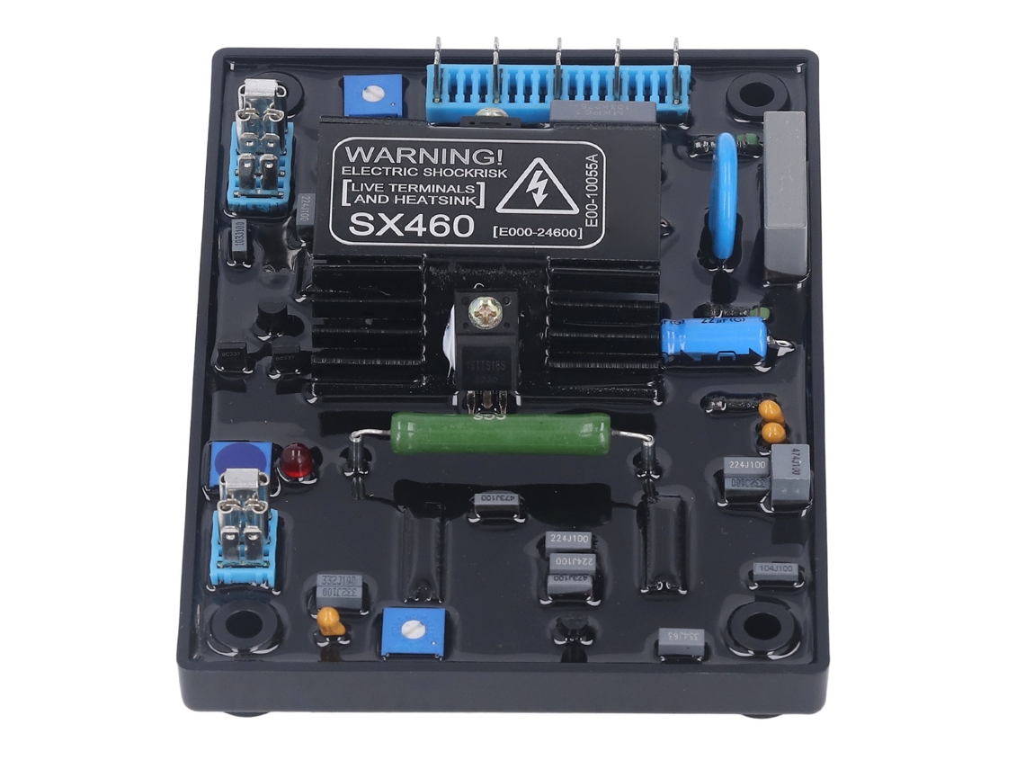 Placa Reguladora De Voltaje Automática Monofásica De 2 Hilos 95-132 V Cc 190-264 V Ca Sx460