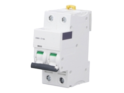 Disyuntor Miniatura 2p Aislador De Corriente Residual 400v 10a Din Rail Ic65n C10a