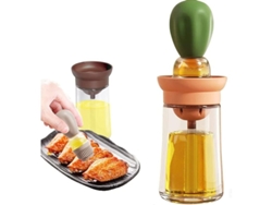 2026-2274-botella Dispensadora De Aceite 2 En 1 Para Cocina Barbacoa Asado Pavo Pasteles Silicona Resistente Alta Temperatura