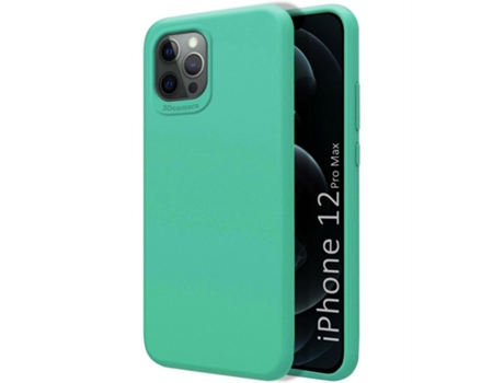 Carcasa iPhone 12 Pro Max (6.7) TUMUNDOSMARTPHONE Silicona Líquida Verde