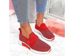 Zapatillas Sin Cordones Para Mujer Con Suela De Plataforma Ortopédica, Calzado Moderno Para Caminar, Vcp Negro