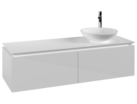 Villeroy &amp Boch Legato Vanity unit B589 1400x380x500mm lavabo a la derecha