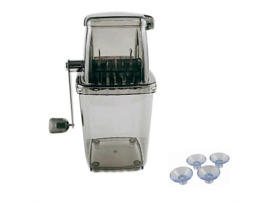 Trituradora de hielo portátil, trituradora de hielo rotativa manual, máquina de hielo raspado, Rosewell