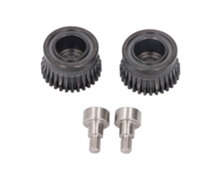 2 Piezas Engranaje Extruder Acero Templado Revestido Nano Para K1 K1c Ender 3 V3 Plus