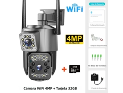 Mdug 4k 4mp 32gmemorialentes Duales Ip De Wificámara Con Visión Nocturna Y Aidetección Del Cuerpo Humano