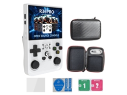 Nueva consola de juegos portátil de código abierto R36pro compatible con GBA, Arcade, Classic FC, Arcade, PSP portátil, jugable God of War White 128g Sfushos