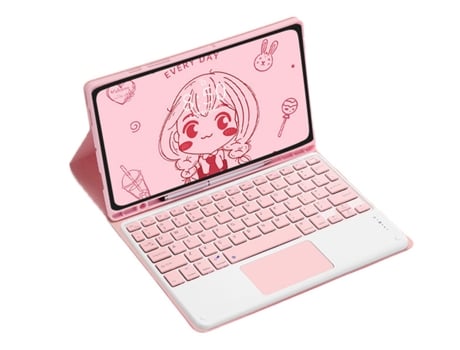 Carcasa Flip Cover y Teclado Bluetooth YIMGOTTA PS-M5124C para Xiaomi Pad5 Pro 12.4