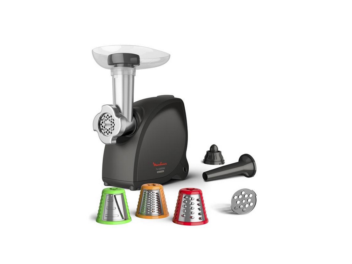 Picadora de Carne MOULINEX Me472832 Negro (2000 W)