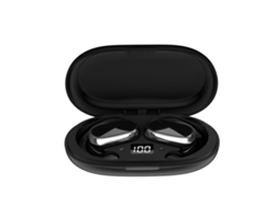 (negro) Auriculares Inalámbricos, Micrófono, Altavoces Abiertos, Batería De 48 Horas De Duración