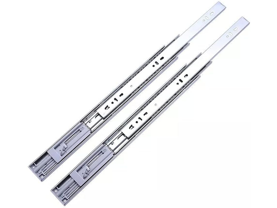 2 10-22 45 Mm 22 (550 Piezas De Guías Amortiguadoras De Cajones De Metal Pulgadas De Ancho De