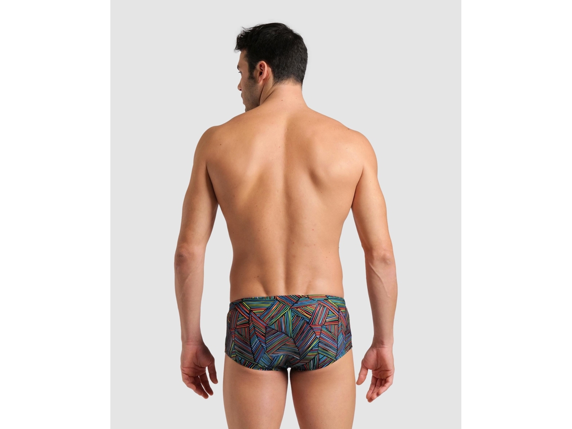 Bañador de Hombre para Natación ARENA Tiro Bajo Overview Multicolor (105 cm)