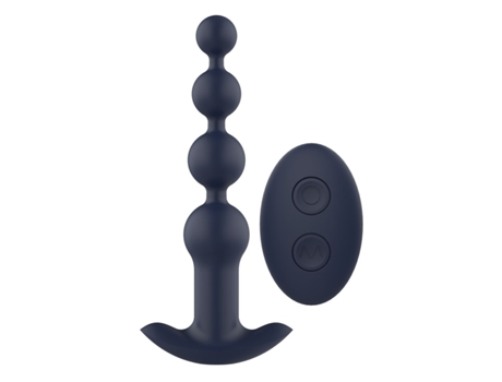 Vibrador Anal Negro DREAM TOYS STARTROOPERS APOLLO (Azul - ABS - Ø 3,9 cm)