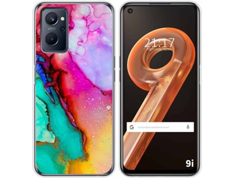 Carcasa Realme 9i TUMUNDOSMARTPHONE Dibujos Mármol 15 Multicolor