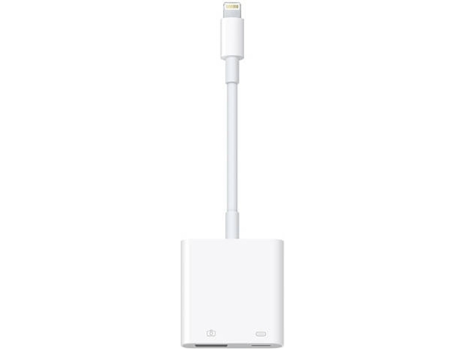 Adaptador APPLE MK0W2ZM/A (iPad - Lightning - USB)