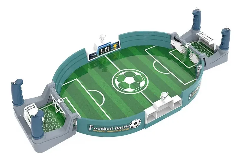 Mesa de futbolín supergrande con 2 bolas, caja de intercambio Eleslowmoose