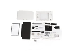 Kit de reparación de cubierta blanca completa para 3DS XL con carcasa