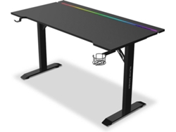 Escritorio ALPHA GAMER Starla RGB (Negro)