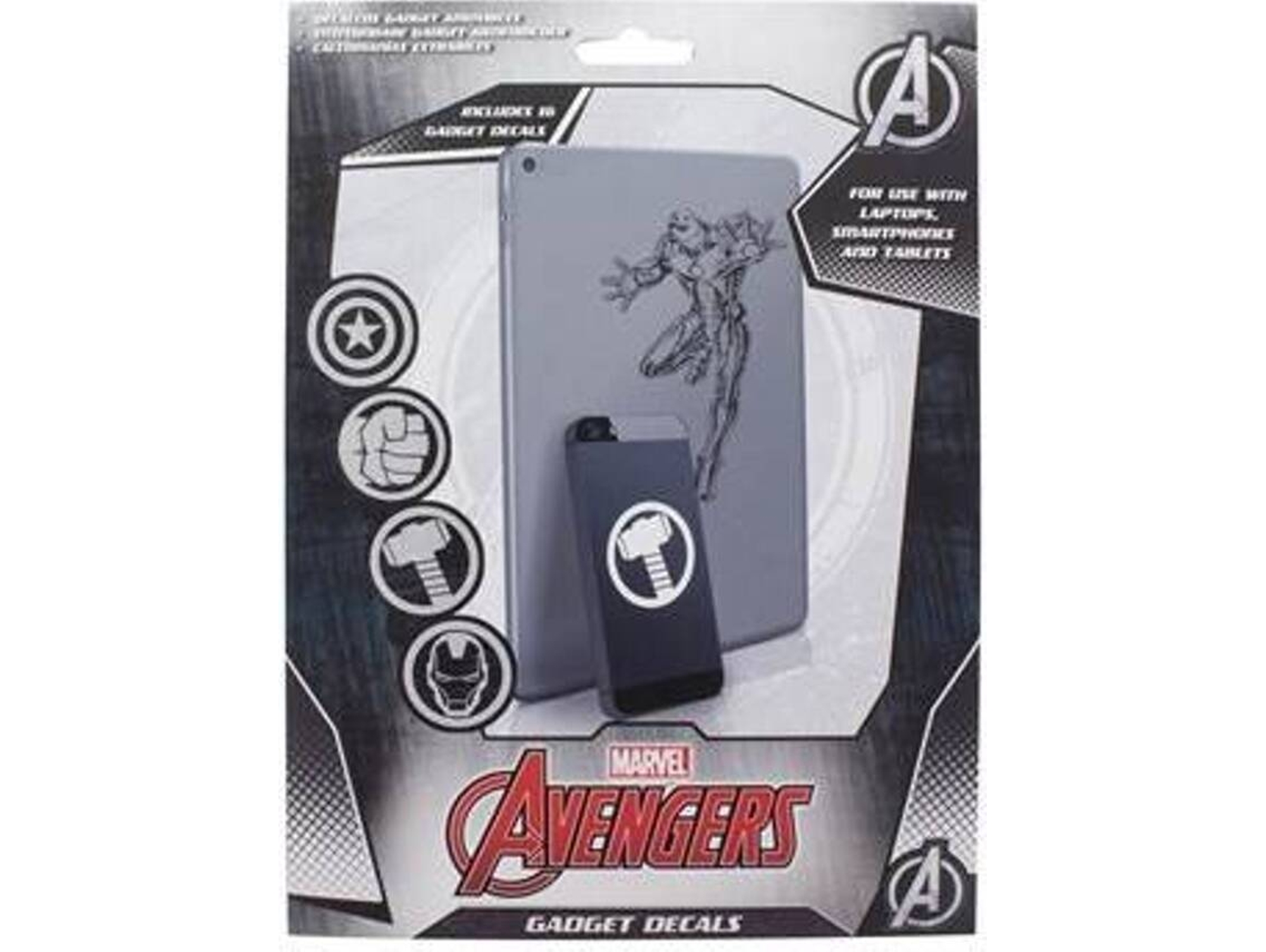 AUTOCOLANTES PALADONE MARVEL