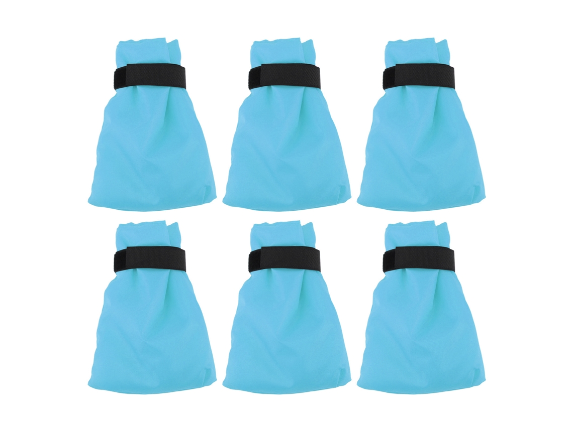 6 Fundas Para Grifos Exteriores, Impermeables, Color Azul, Para Protección Contra Heladas Invernales.