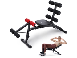 Banco de pesas multifuncional ajustable Merach, ideal para fortalecer los músculos abdominales, ideal para fitness en casa, máx. 130 kg