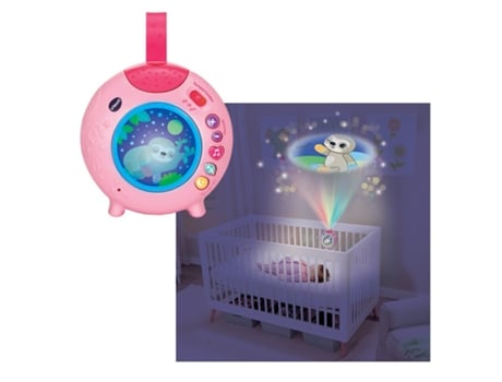Proyector Portatil para Cuna Duerme Conmigo Rosa VTECH