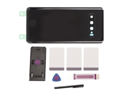 Kit De Reemplazo De Cristal Trasero Para Galaxy S10 Con Lápiz Táctico, Lente De Cámara Y Herramientas De Reparación Preinstaladas - Negro